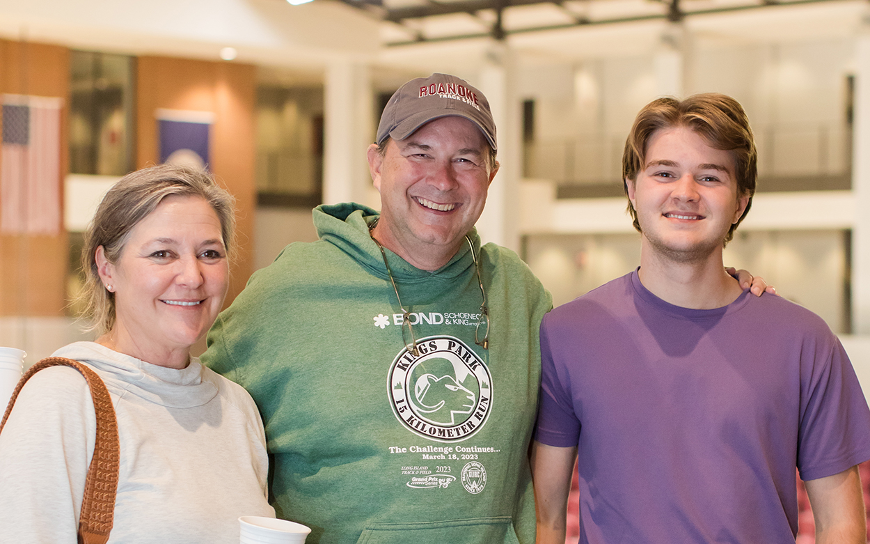 Family Posing for a Picture