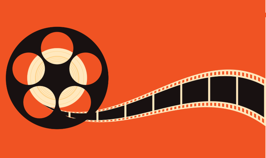 Illustration of a film reel