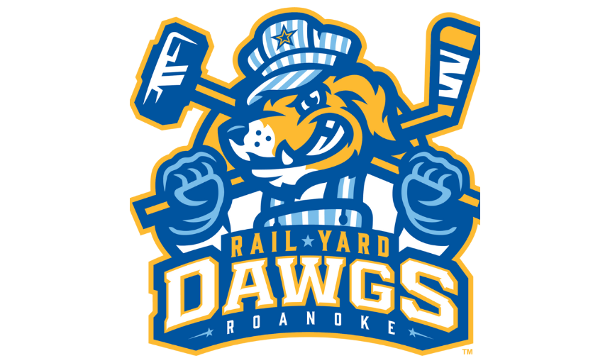 Rail Yard Dawgs hockey team logo