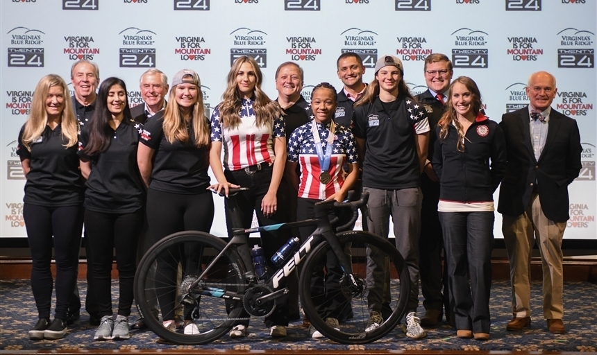 Roanoke College welcomes Olympic cycling hopefuls to Roanoke Valleynews image